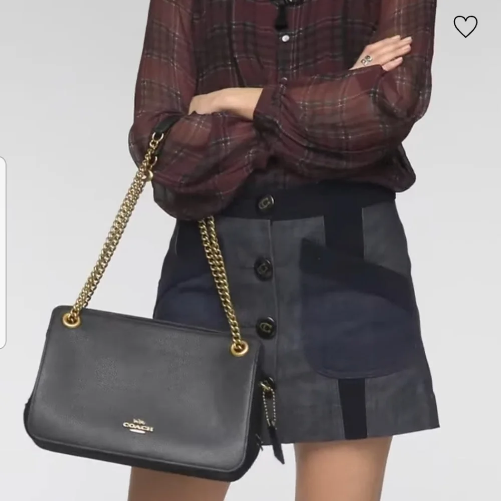 COACH Polished Pebble Leather Bryant Convertible NWT